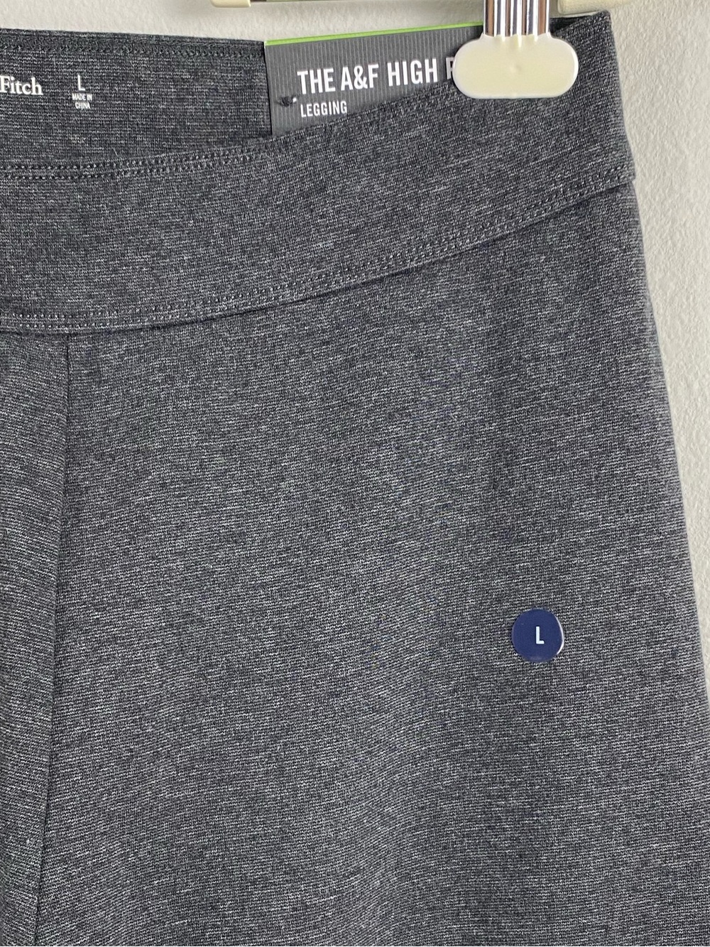 Abercrombie & Fitch The A&F High Rise Legging | Dark Gray Heather - Picture 9 of 16